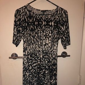 Talbots Patterned Wrap Dress, 10P